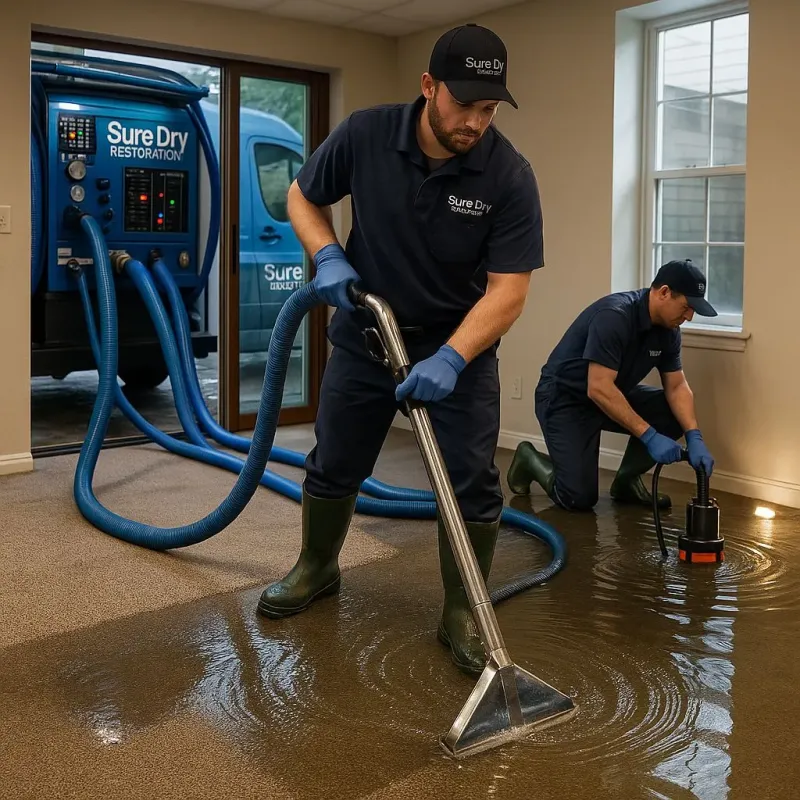 Water Extraction and Removal process in Wilder, VT